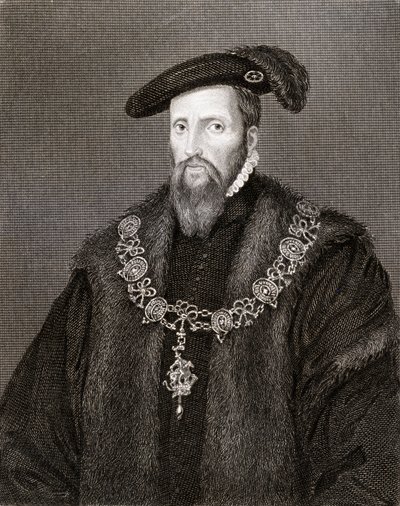 Portret van Edward Seymour, 1e Hertog van Somerset, uit 